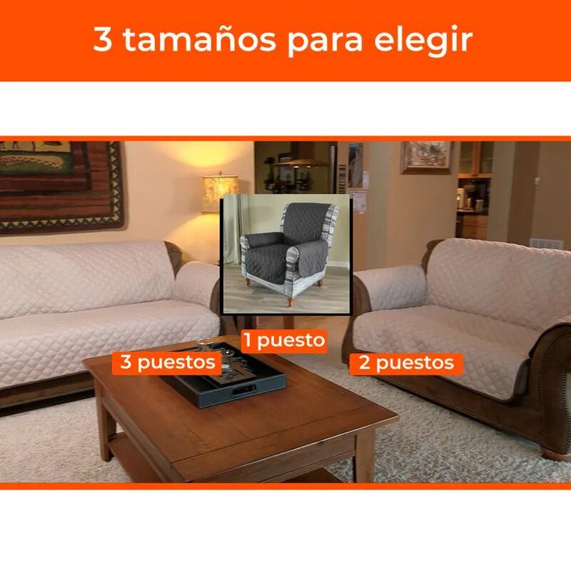 Protector de sofá doble faz - Sofa Saver