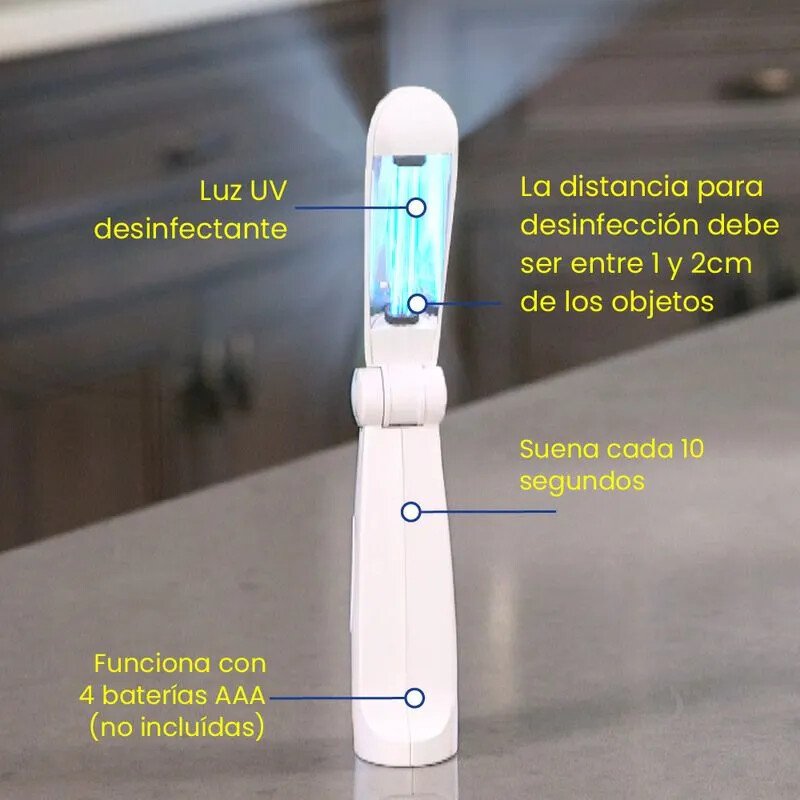 Luz ultravioleta desinfectante - Safe & Healthy