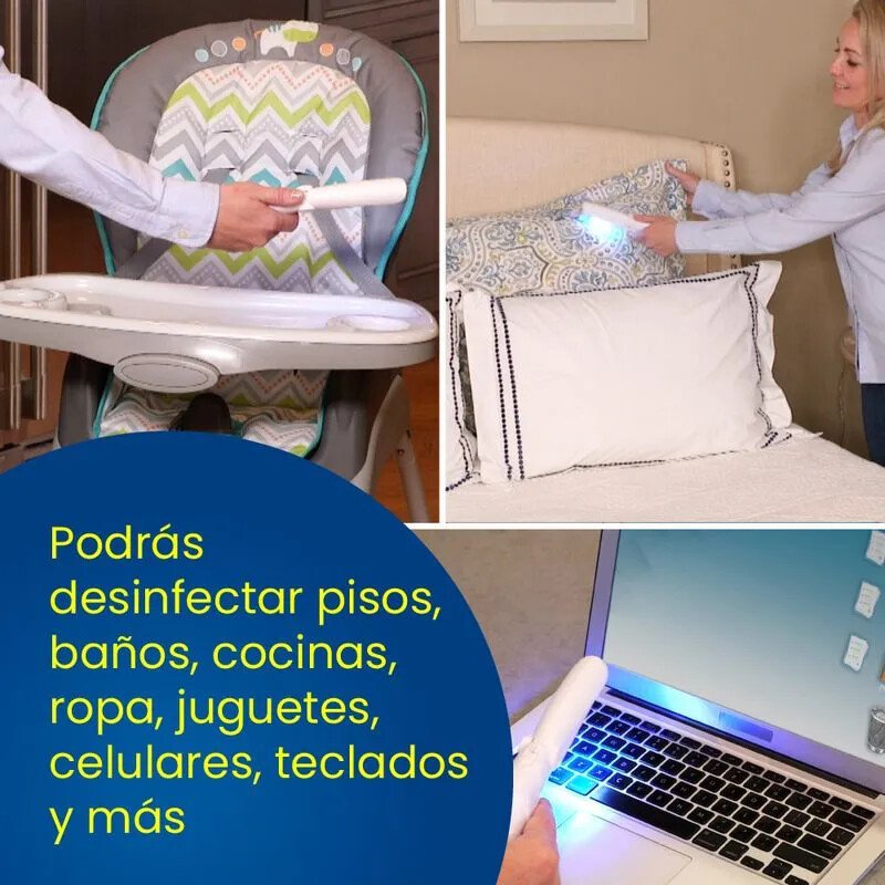 Luz ultravioleta desinfectante - Safe & Healthy