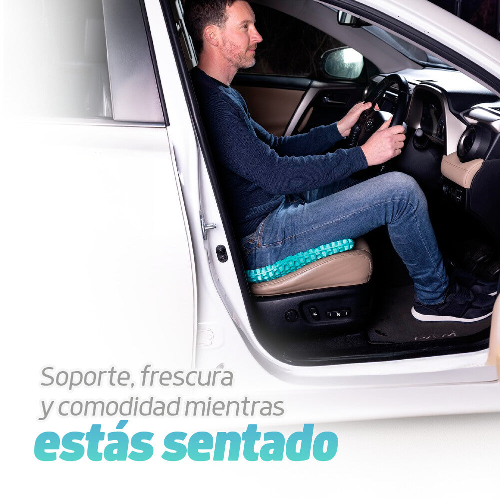 Cojín de asiento ergonómico y flexible con funda - Soft Sitter