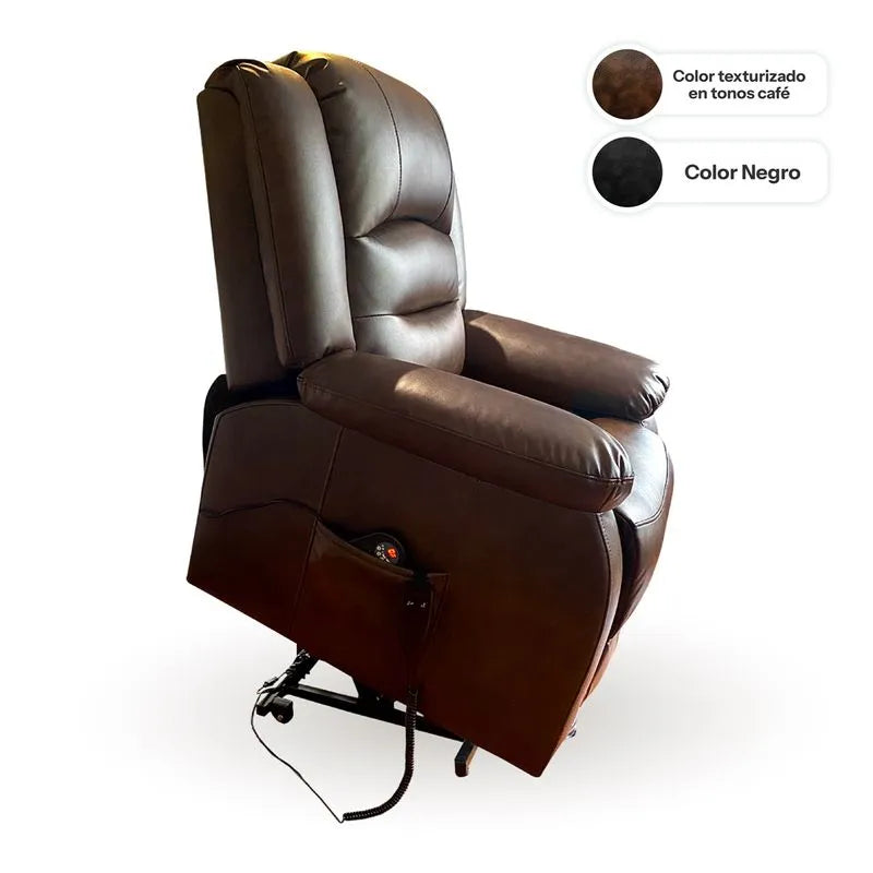Stand Up Confort - Sillón elevador y reclinable con masajeador