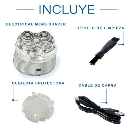 Máquina de afeitar de microprecisión - EZ Silver Head Shaver