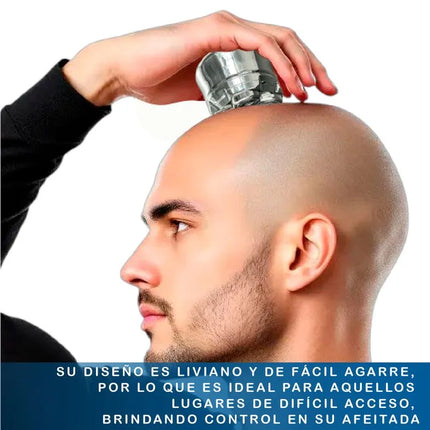 Máquina de afeitar de microprecisión - EZ Silver Head Shaver