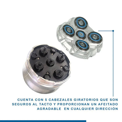 Máquina de afeitar de microprecisión - EZ Silver Head Shaver