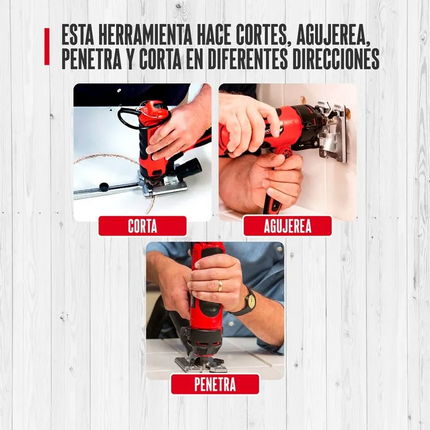 Herramienta multifuncional - Turbo Thrust Saw -